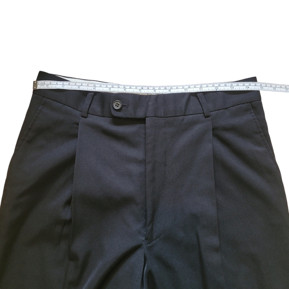 Bellissino Black Single Breast Suit Jacket & Straight Leg Trousers, Size 40L - Picture 12 of 16